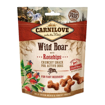 Premium Carnilove Snack Everzwijn / Rozenbottel - 8595602527298 voor hond - Bestel nu bij Animal Valley, de online dierenwinkel voor jouw huisdier
