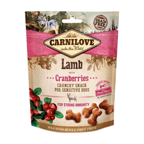 Premium Carnilove Soft Snack Lam/Cranberries - 8595602527250 voor hond - Bestel nu bij Animal Valley, de online dierenwinkel voor jouw huisdier