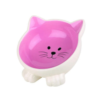 Premium Happy Pet Voerbak Kat Keramiek - Roze - 0701029131804 voor kat - Bestel nu bij Animal Valley, de online dierenwinkel voor jouw huisdier