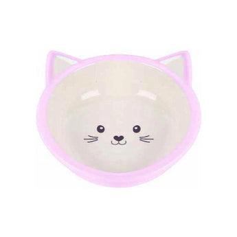 Premium Happy Pet Voerbak Kitten Roze - 0701029131750 voor kat - Bestel nu bij Animal Valley, de online dierenwinkel voor jouw huisdier