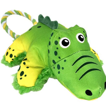 Premium Kong Cozie Tuggz Alligator M/L - 0035585509082 voor hond - Bestel nu bij Animal Valley, de online dierenwinkel voor jouw huisdier