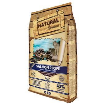 Premium Natural Greatness Salmon Sensitive Medium 10 kg - 8425402687093 voor hond - Bestel nu bij Animal Valley, de online dierenwinkel voor jouw huisdier