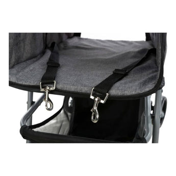 Premium Trixie Hondenbuggy Grijs - 4011905289595 voor hond - Bestel nu bij Animal Valley, de online dierenwinkel voor jouw huisdier