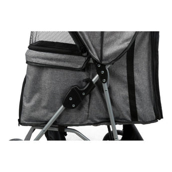 Premium Trixie Hondenbuggy Grijs - 4011905289595 voor hond - Bestel nu bij Animal Valley, de online dierenwinkel voor jouw huisdier
