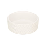 Premium Trixie Voerbak / Drinkbak Wave Keramiek Wit 20 cm 1,6 ltr - 4011905250250 voor hond - Bestel nu bij Animal Valley, de online dierenwinkel voor jouw huisdier