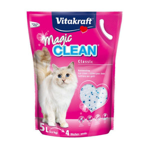 Premium Vitakraft Magic Clean 5 ltr - 4008239140357 voor kat - Bestel nu bij Animal Valley, de online dierenwinkel voor jouw huisdier