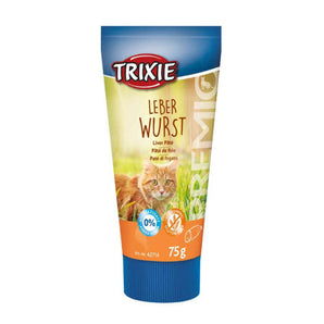 Premium Trixie leverworstpasta 75gr - 4011905427140 voor kat - Bestel nu bij Animal Valley, de online dierenwinkel voor jouw huisdier
