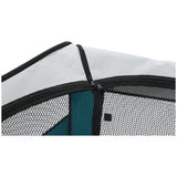 Premium Trixie Puppyren Turquoise 130x130x55 cm - 4011905640549  voor hond - Bestel nu bij Animal Valley, de online dierenwinkel voor jouw huisdier