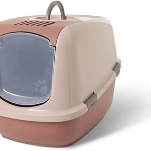 Savic Kattenbak Nestor Champagne Roze/Terracotta 56X39X38,5 cm