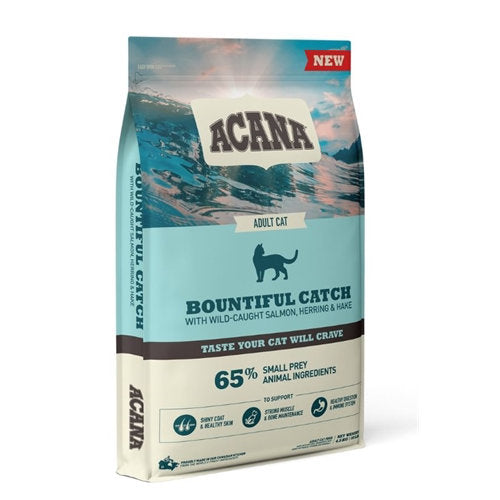 Premium Acana Cat Bountiful Catch 4,5 kg - 0064992714444 voor kat - Bestel nu bij Animal Valley, de online dierenwinkel voor jouw huisdier