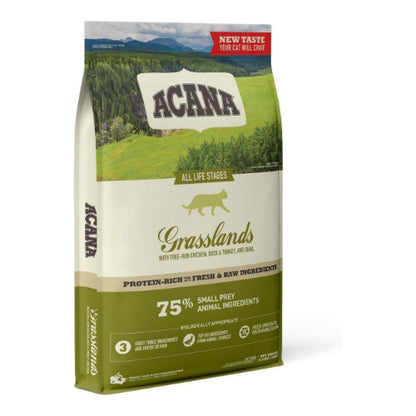 Premium Acana Cat Grasslands 4,5 kg - 0064992714727 voor kat - Bestel nu bij Animal Valley, de online dierenwinkel voor jouw huisdier