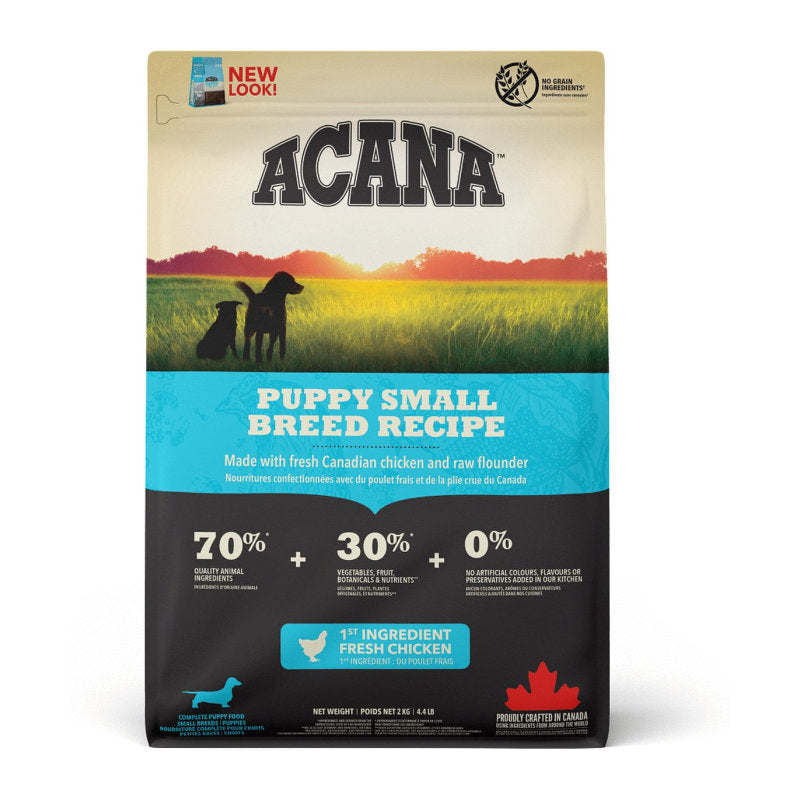 Premium Acana Heritage Puppy Small Breed 2 kg - 0064992502201 voor hond - Bestel nu bij Animal Valley, de online dierenwinkel voor jouw huisdier