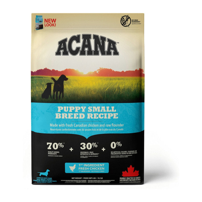 Premium Acana Heritage Puppy Small Breed 6 kg - 0064992502607 voor hond - Bestel nu bij Animal Valley, de online dierenwinkel voor jouw huisdier