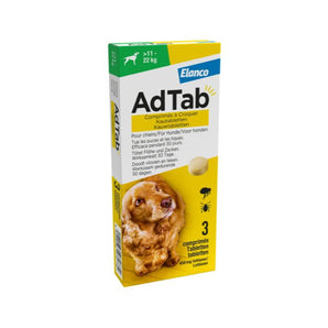 Adtab Chewable Tablet Dog 11-22 kg 3 tbl