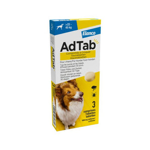 Adtab Kauwtablet Hond 22-45 kg 3 tbl