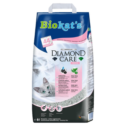 Premium Biokat's Kattenbakvulling Diamond Care Fresh - 4002064613260 voor kat - Bestel nu bij Animal Valley, de online dierenwinkel voor jouw huisdier