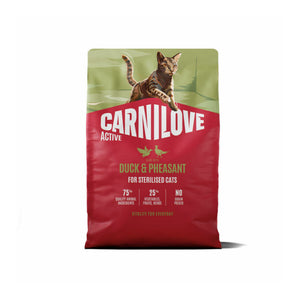 Carnilove Active Adult Sterilised All Breeds Duck/Pheseant 2 kg