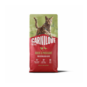 Carnilove Active Adult Sterilised All Breeds Duck/Pheseant 6 kg