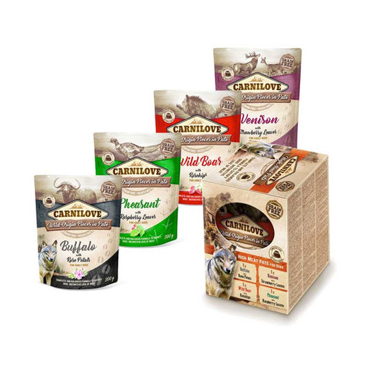 Carnilove Hundebeutel Multipack 4X300 gr