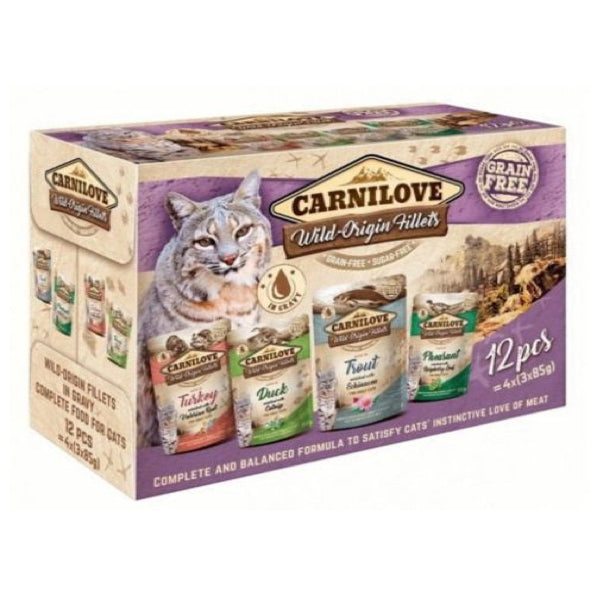 Carnilove Beutel Multipack 12X85 gr 