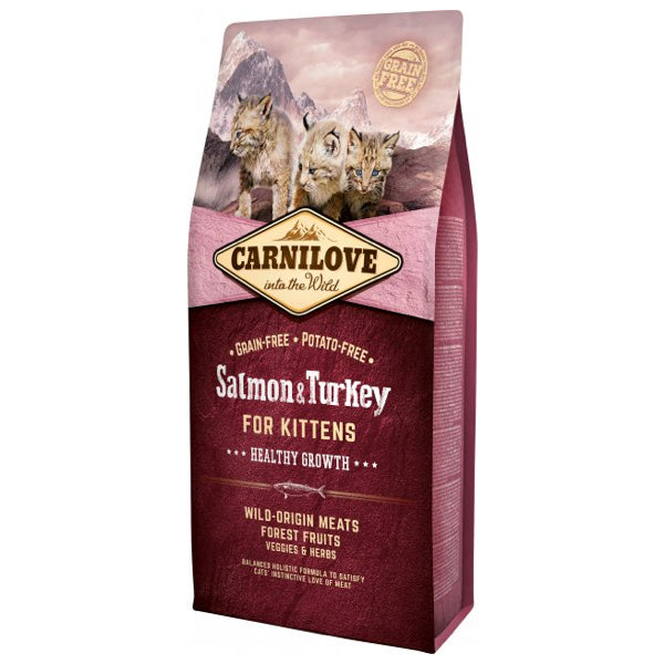 Carnilove Lachs/Truthahn Kätzchen 6 kg