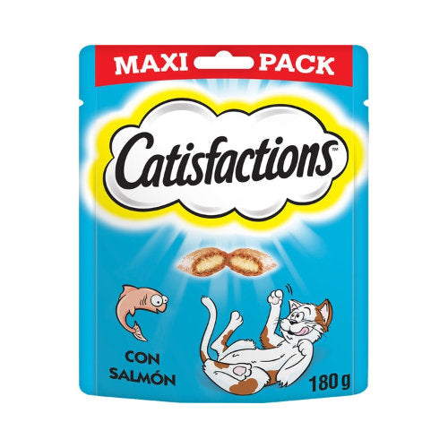 Premium Catisfactions Zalm 180 gr - 4008429081699 voor kat - Bestel nu bij Animal Valley, de online dierenwinkel voor jouw huisdier