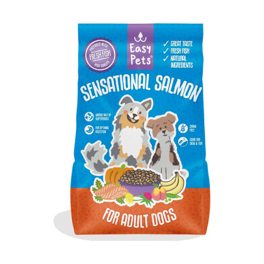 Premium Easypets Adult Sensational Salmon Graanvrij 2 kg - 8720387301416 voor hond - Bestel nu bij Animal Valley, de online dierenwinkel voor jouw huisdier