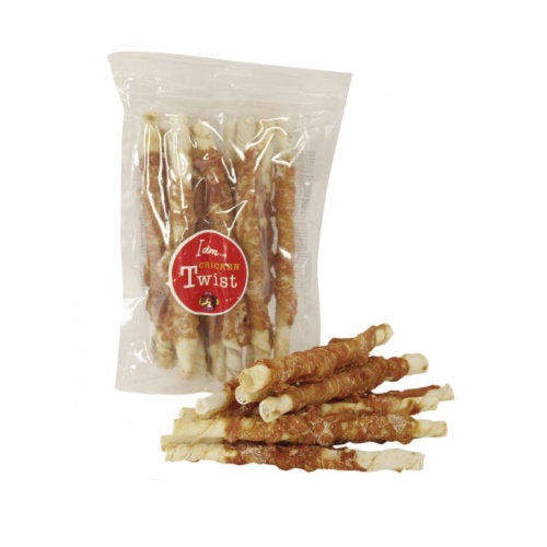 Premium I Am Chicken Twists - 4022858892060 voor hond - Bestel nu bij Animal Valley, de online dierenwinkel voor jouw huisdier