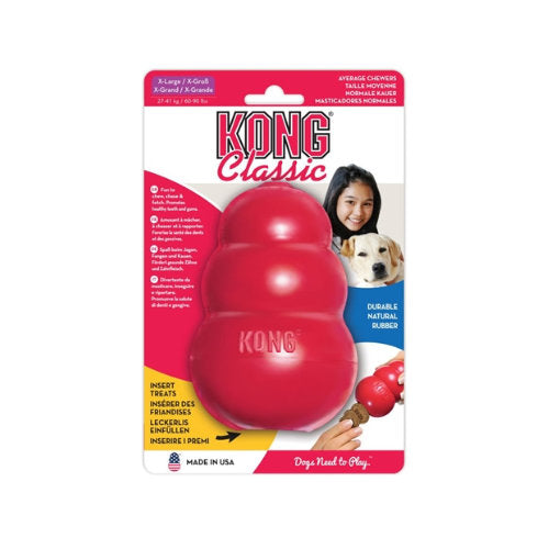 Premium Kong Classic Rood - XL - 0035585111018 voor hond - Bestel nu bij Animal Valley, de online dierenwinkel voor jouw huisdier