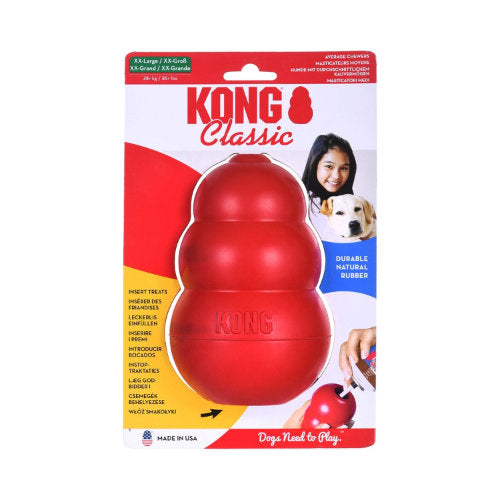 Premium Kong Classic Rood - XXL - 0035585111414 voor hond - Bestel nu bij Animal Valley, de online dierenwinkel voor jouw huisdier