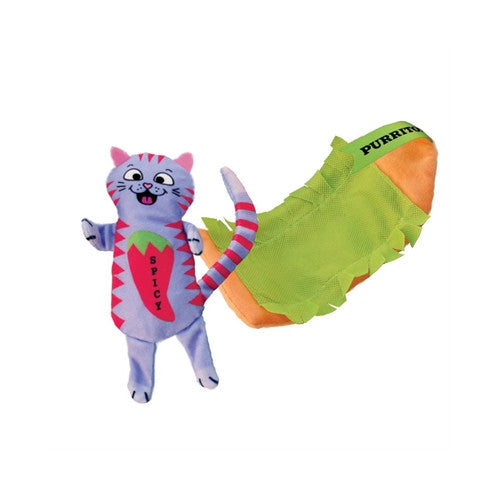 Premium Kong Pull-a-partz Purrito - 0035585459295 voor kat - Bestel nu bij Animal Valley, de online dierenwinkel voor jouw huisdier