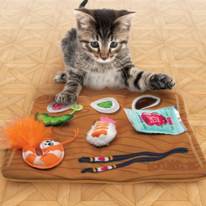 Premium Kong Pull-a-partz Sushi - 0035585459486 voor kat - Bestel nu bij Animal Valley, de online dierenwinkel voor jouw huisdier