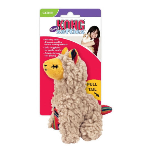 Premium Kong Softies Buzzy Llama - 0035585459202 voor kat - Bestel nu bij Animal Valley, de online dierenwinkel voor jouw huisdier