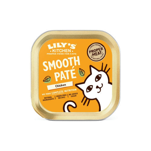 Premium Lily’s Kitchen Cat Smooth Pate Chicken 19x85 gr - 5060184243438 voor kat - Bestel nu bij Animal Valley, de online dierenwinkel voor jouw huisdier