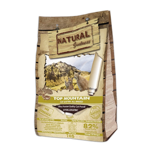 Premium Natural Greatness Top Mountain 2 kg - 8414606901241 voor kat - Bestel nu bij Animal Valley, de online dierenwinkel voor jouw huisdier