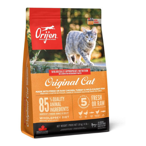 Premium Orijen Original Cat 1,8 kg - 0064992280185 voor kat - Bestel nu bij Animal Valley, de online dierenwinkel voor jouw huisdier