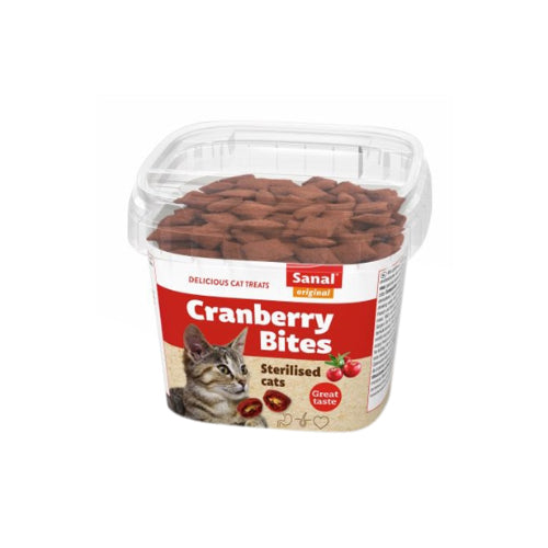 Premium Sanal Cat Cranberry & Chicken Cup - 8711908157803 voor kat - Bestel nu bij Animal Valley, de online dierenwinkel voor jouw huisdier