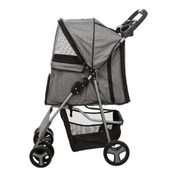Premium Trixie Hondenbuggy Grijs - 4011905289595 voor hond - Bestel nu bij Animal Valley, de online dierenwinkel voor jouw huisdier
